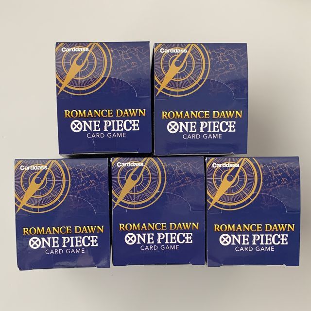 ONE PIECEカードゲームROMANCE DAWN 5BOX 新品未開封エンタメ/ホビー