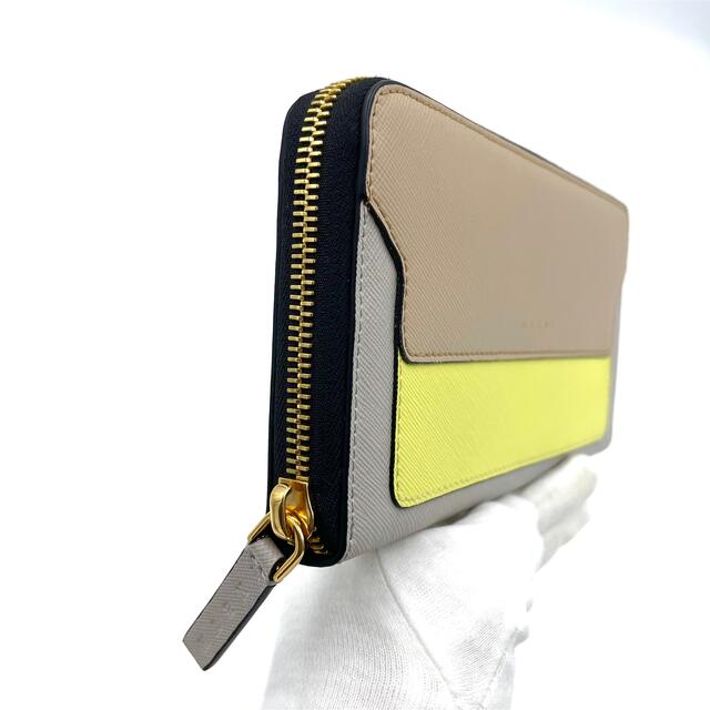 大人気☆トリコカラー】MARNI VANITOSI ラウンドファスナー 長財布