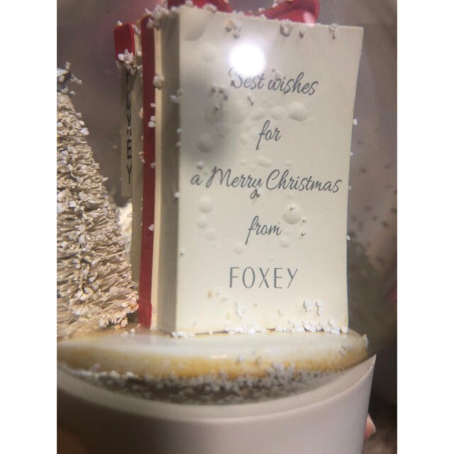 FOXEY(フォクシー)のFOXEY スノードーム　クリスマス エンタメ/ホビーのコレクション(ノベルティグッズ)の商品写真