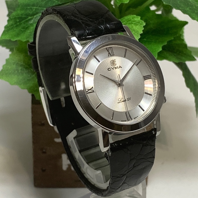 CYMA(シーマ)の741 CYMA シーマ LOUIS XV メンズ クオーツ式 電池交換済 メンズの時計(腕時計(アナログ))の商品写真