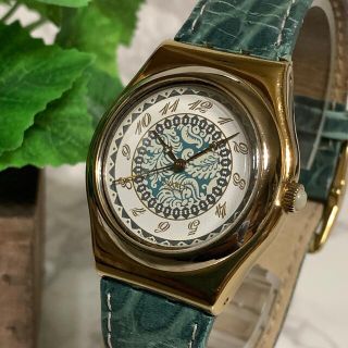 レア\u0026レトロ　swatch スウォッチ　アナログス　ケルトン自動巻