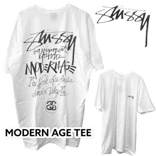 ステューシー(STUSSY)のSTUSSY ステューシー MODERN AGE TEE モダンエイジティー L(Tシャツ/カットソー(半袖/袖なし))