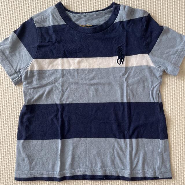 Ralph Lauren(ラルフローレン)のラルフローレン　ボーダー　Tシャツ キッズ/ベビー/マタニティのベビー服(~85cm)(Ｔシャツ)の商品写真