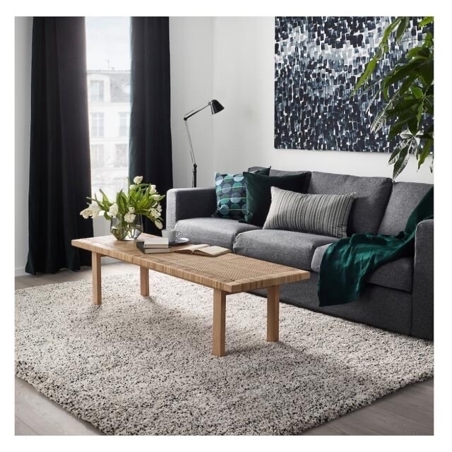 IKEA VINDUM ヴィンドゥム ホワイト ラグ イケア IKEA VINDUM ヴィンドゥム ホワイト ラグ イケア