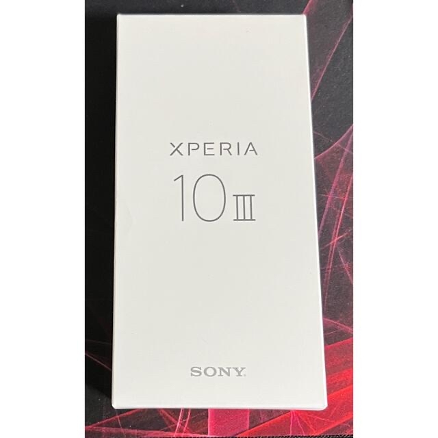 Xperia(エクスペリア)の新品　Xperia 10 III ピンク ブルー　128 GB Y!mobile スマホ/家電/カメラのスマートフォン/携帯電話(スマートフォン本体)の商品写真