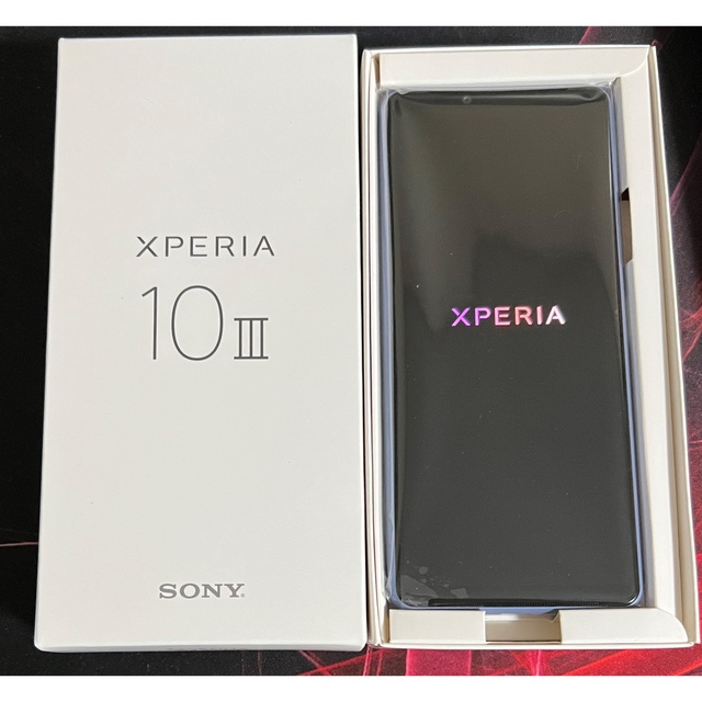 Xperia(エクスペリア)の新品　Xperia 10 III ピンク ブルー　128 GB Y!mobile スマホ/家電/カメラのスマートフォン/携帯電話(スマートフォン本体)の商品写真