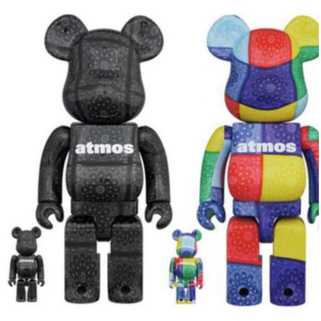 Bearbrick atmos BANDANA 100% & 400% セット - フィギュア