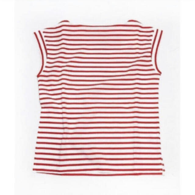 TODAYFUL(トゥデイフル)のTODAYFUL サイドスリットボーダーTシャツ シンプル 白 レッド 春夏 レディースのトップス(Tシャツ(半袖/袖なし))の商品写真
