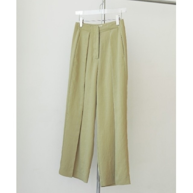 ❰美品❱TODAYFUL Linen Tuck Trousers