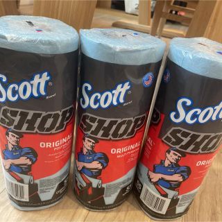 スコット(SCOTT)のScott (スコット) SHOP TOWELS / ショップタオル 3セット(メンテナンス用品)