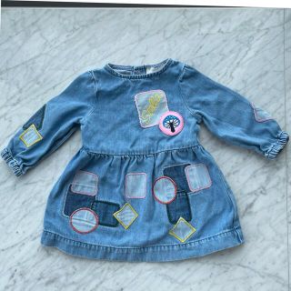 ステラマッカートニー(Stella McCartney)のSTELLA McCARTNEY kids デニムワンピース9month(ワンピース)