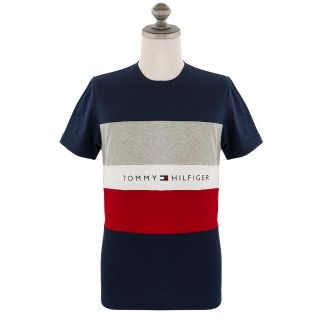 トミーヒルフィガー(TOMMY HILFIGER)の半袖Tシャツ  トミーヒルフィガー 09T3767 ダークネイビー サイズS(Tシャツ/カットソー(半袖/袖なし))