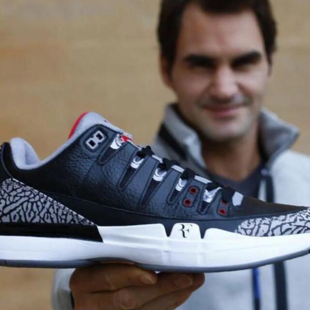 NIKE ZOOM VAPOR AJ3 Black Cement 28.5cm