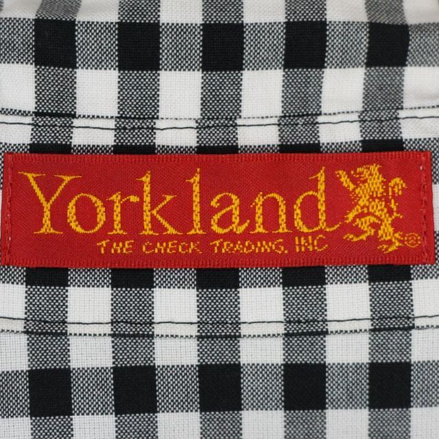 Yorkland(ヨークランド)のヨークランド　　半袖　ワンピース　白黒　ギンガムチェック　7　S レディースのワンピース(ひざ丈ワンピース)の商品写真