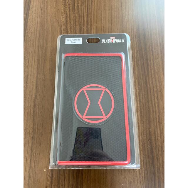 MARVEL(マーベル)のMARVEL BLACK WIDOW スマホケース スマホ/家電/カメラのスマホアクセサリー(モバイルケース/カバー)の商品写真