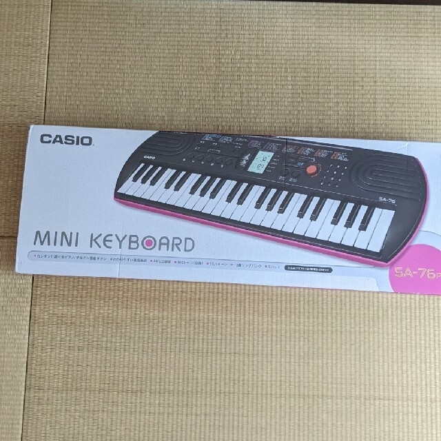 CASIO - 値下げしました【超美品】CASIO ミニキーボードSA76 CASIO - 値下げしました【超美品】CASIO ミニキーボードSA76