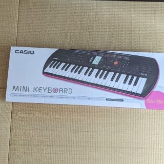 値下げしました【超美品】CASIO　ミニキーボードＳＡ76　ピンク