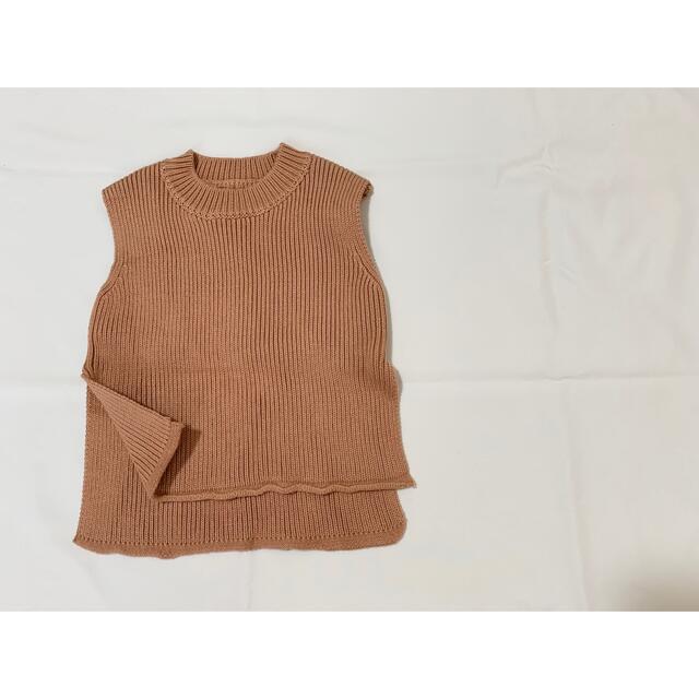 ニットベスト　80㎝ キッズ/ベビー/マタニティのベビー服(~85cm)(ニット/セーター)の商品写真