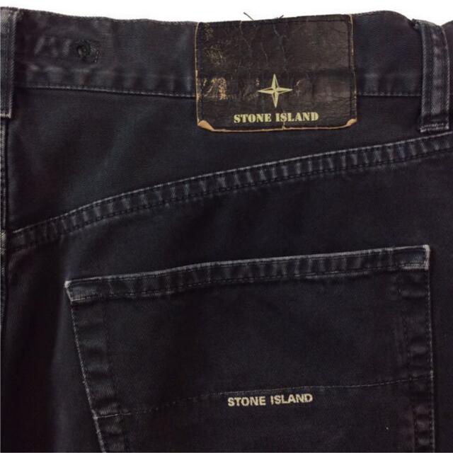 STONE ISLAND(ストーンアイランド)のSTONE ISLAND ストーンアイランド ITALY製 ブラック 36 メンズのパンツ(ワークパンツ/カーゴパンツ)の商品写真