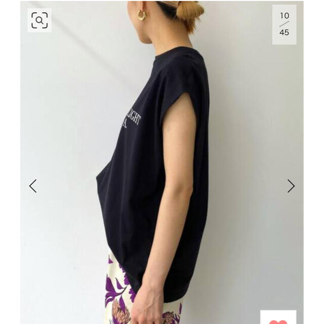 L'Appartement DEUXIEME CLASSE(アパルトモンドゥーズィエムクラス)の【Americana/アメリカーナ】N/S LOGO TEE レディースのトップス(カットソー(半袖/袖なし))の商品写真