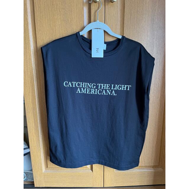 L'Appartement DEUXIEME CLASSE(アパルトモンドゥーズィエムクラス)の【Americana/アメリカーナ】N/S LOGO TEE レディースのトップス(カットソー(半袖/袖なし))の商品写真