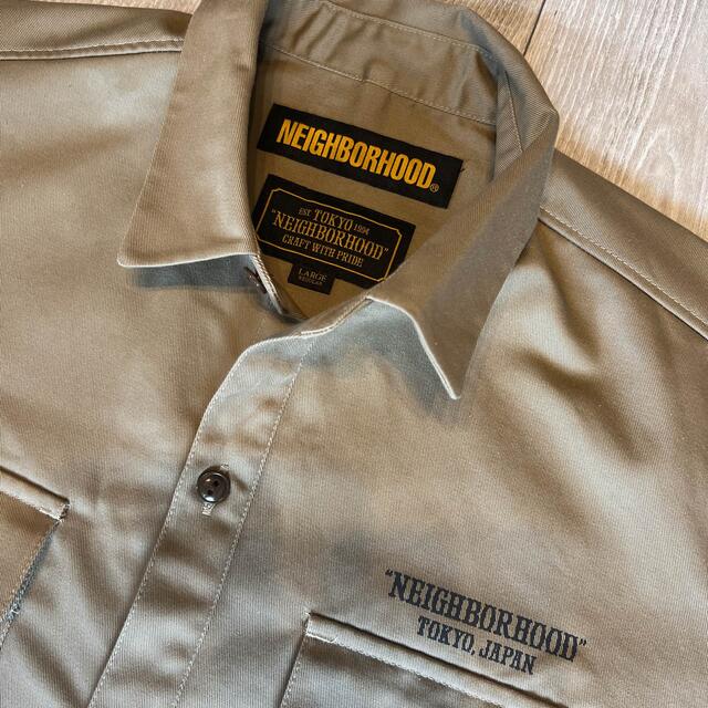 NEIGHBORHOOD(ネイバーフッド)のNEIGHBORHOOD 半袖ワークシャック★L★ネイバーフッド★国内正規品★ メンズのトップス(シャツ)の商品写真