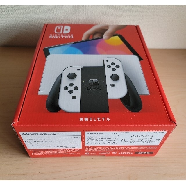 Nintendo Switch(ニンテンドースイッチ)のNintendo Switch 有機EL本体 ホワイト エンタメ/ホビーのゲームソフト/ゲーム機本体(家庭用ゲーム機本体)の商品写真