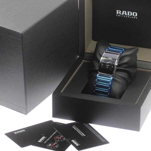 RADO(ラドー)の☆未使用品★箱・保証書付き【RADO】ラドー インテグラル 6Pダイヤ R20784759/01.152.0784.3.175 クォーツ メンズ メンズの時計(腕時計(アナログ))の商品写真