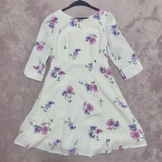 ミッシュマッシュ(MISCH MASCH)の《MISCH MASCH》花柄シフォンワンピース(ひざ丈ワンピース)