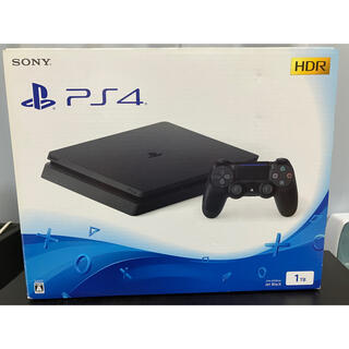 プレイステーション4(PlayStation4)のps4 本体　ジェット・ブラック 1TB (CUH-2100BB01)(家庭用ゲーム機本体)