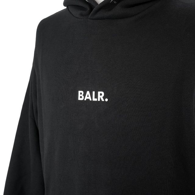 フーディー BALR 2022年秋冬新作 B1261 ブラック サイズXXL 2