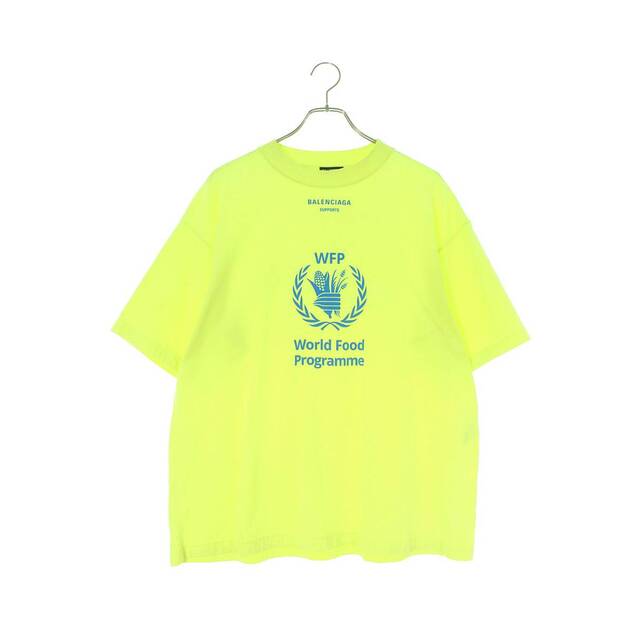 バレンシアガ 18AW 541874 TCV36 WFPロゴプリントTシャツ メンズ S