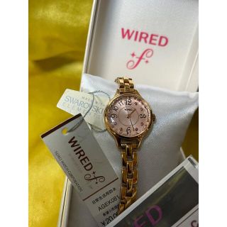 ワイアード(WIRED)のここゆり様専用　★新品 SEIKO WIRED 薔薇デザイン レディースウォッチ(腕時計)