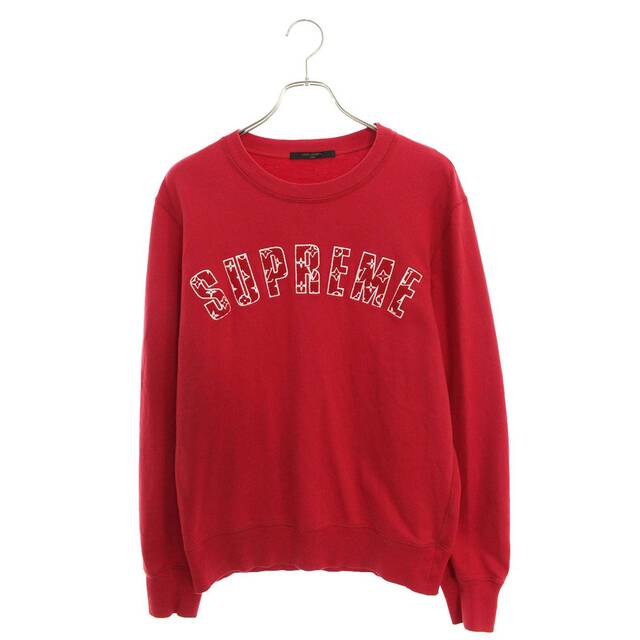 日本に シュプリーム ルイヴィトン 17AW LV Arc Logo Crewneck