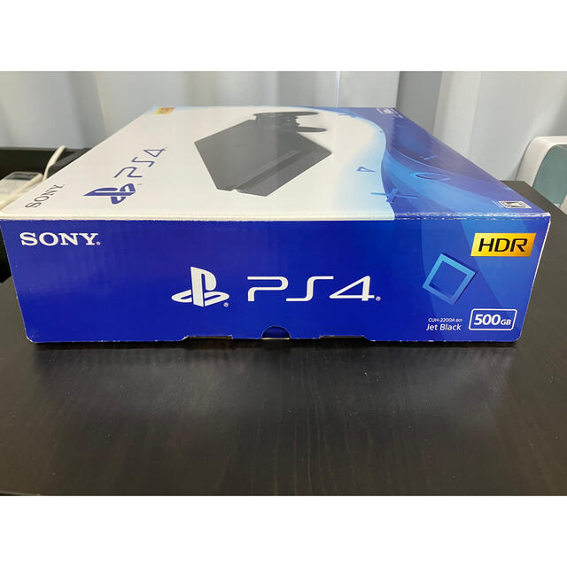 PlayStation4(プレイステーション4)のps4 本体　ジェット・ブラック 500GB (CUH-2200AB01)  エンタメ/ホビーのゲームソフト/ゲーム機本体(家庭用ゲーム機本体)の商品写真