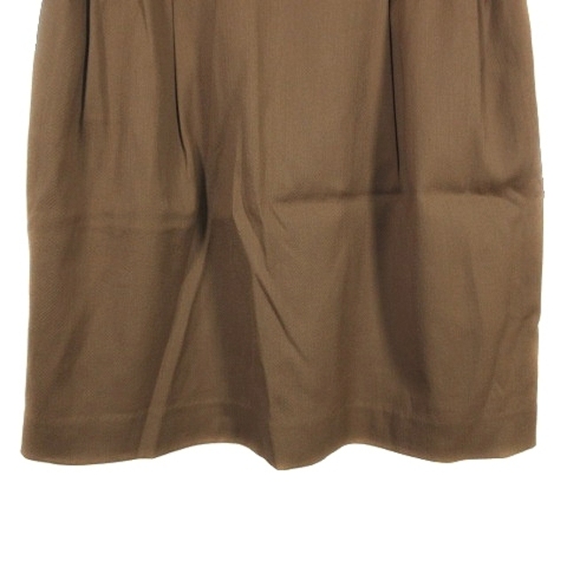 Ballsey(ボールジィ)のボールジー トゥモローランド スカート フレア ひざ丈 ウール 無地 36 茶 レディースのスカート(ひざ丈スカート)の商品写真