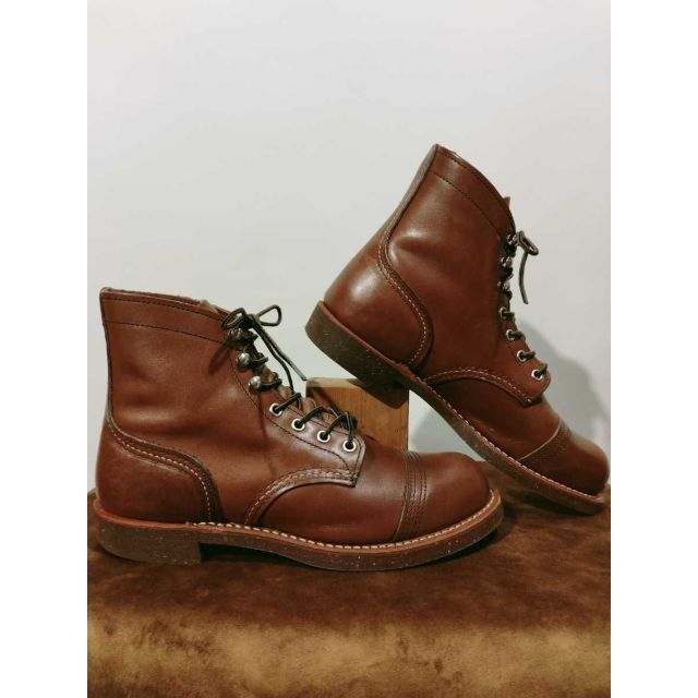 旧型番◇REDWING アイアンレンジ 8111 アンバーハーネス 7.5D www