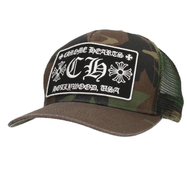 クロムハーツ TRUCKER CAP/トラッカーキャップ CHパッチクロスボール付