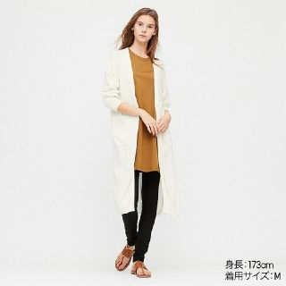 ユニクロ(UNIQLO)のUNIQLO UVカット スリット ロングカーディガン ユニクロ(カーディガン)