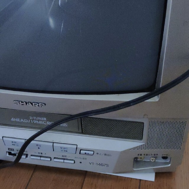 テレビデオ　シャープ