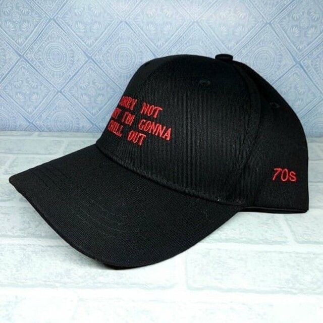 送料無料 スパンコールキャップ 帽子 メンズ レディース 韓国 メッシュ 黒