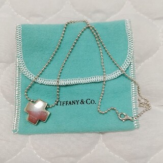 Tiffany & Co. - ティファニーローマンクロスネックレス