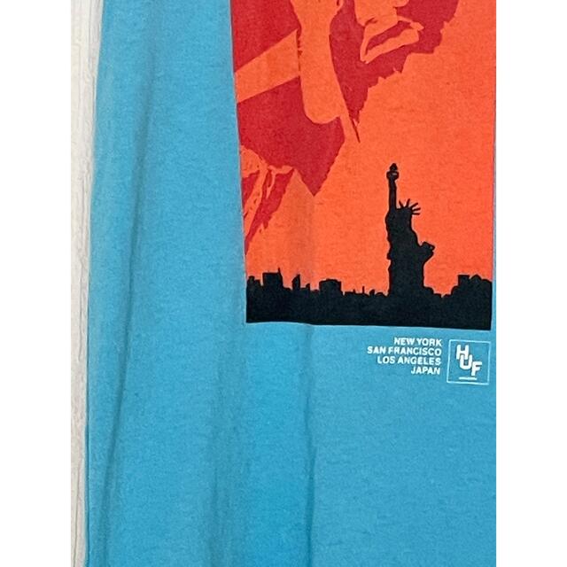 HUF ハフ　NEW YORK自由の女神　半袖Tシャツ　オーバーサイズ M