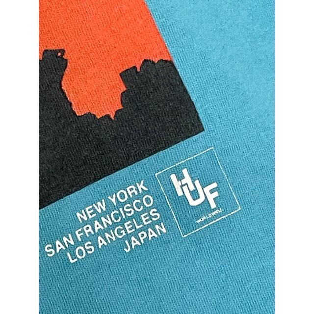 HUF ハフ　NEW YORK自由の女神　半袖Tシャツ　オーバーサイズ M