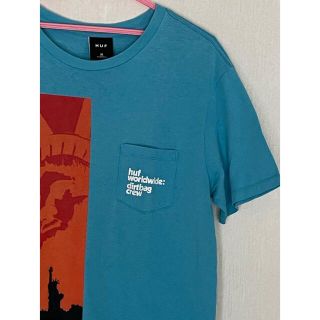 HUF ハフ　NEW YORK自由の女神　半袖Tシャツ　オーバーサイズ M