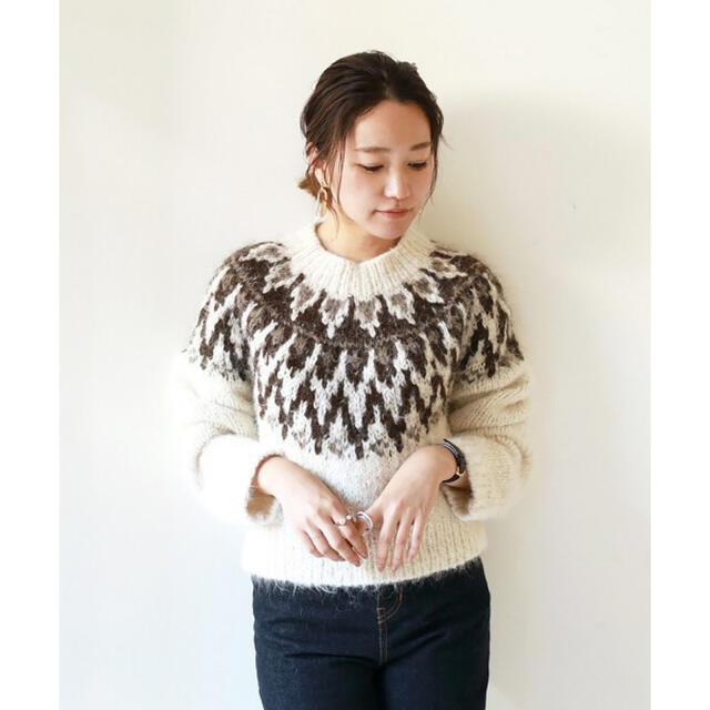 TODAYFUL Nordic Hand Knit ノルディック ハンド ニット 商品の