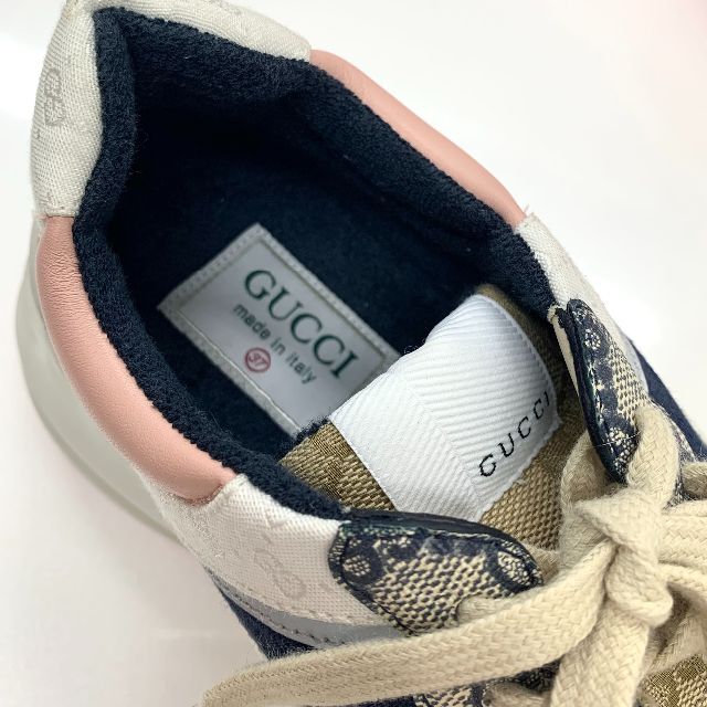 Gucci(グッチ)の4785 グッチ ライトン GG スニーカー マルチカラー レディースの靴/シューズ(スニーカー)の商品写真