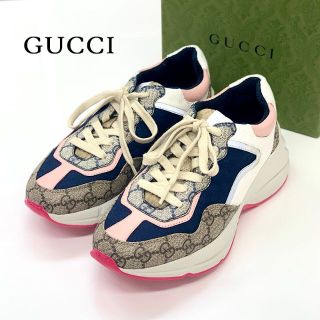 グッチ(Gucci)の4785 グッチ ライトン GG スニーカー マルチカラー(スニーカー)