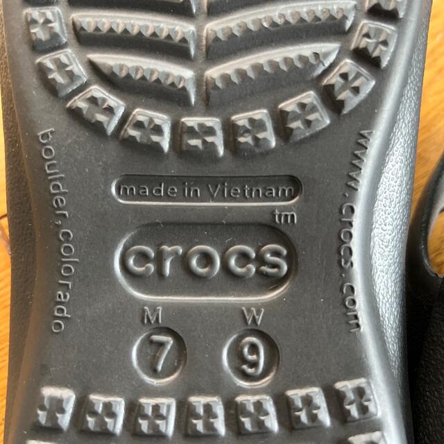 crocs(クロックス)のクロックス Athens メンズ サンダル ブラックスモーク メンズの靴/シューズ(サンダル)の商品写真