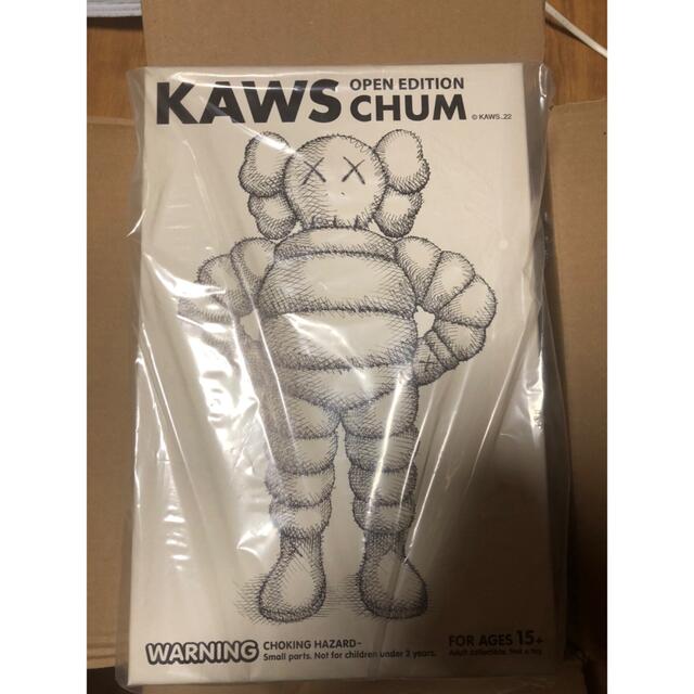 その他kaws chum 2022 フィギュア　ホワイト カウズ　新品未開封